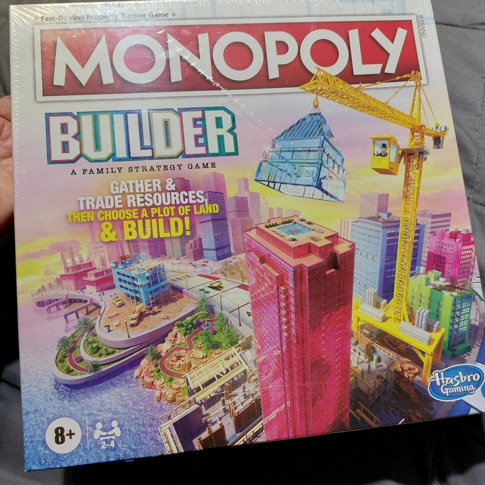Brand New 2021 Monopoly Builder Board Game Hasbro